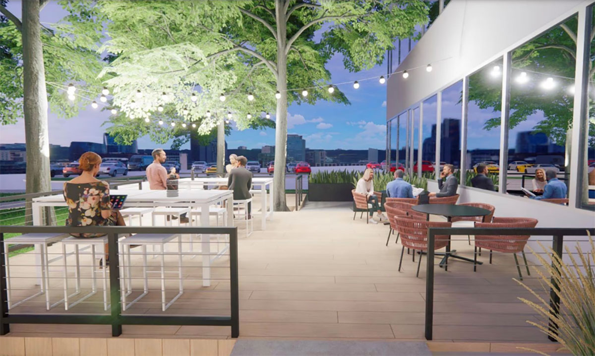 Crestview New Outdoor Lounge Areas