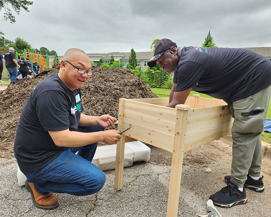 Volunteering at HomeAid Atlanta - Atlanta, GA