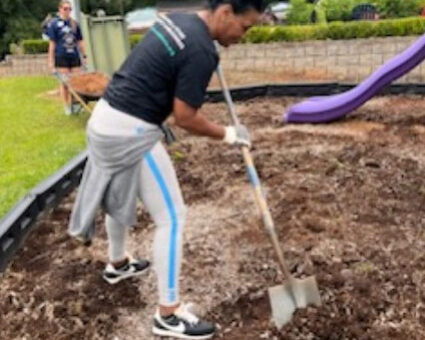 Volunteering at HomeAid Atlanta