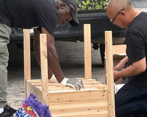 Volunteering at HomeAid Atlanta